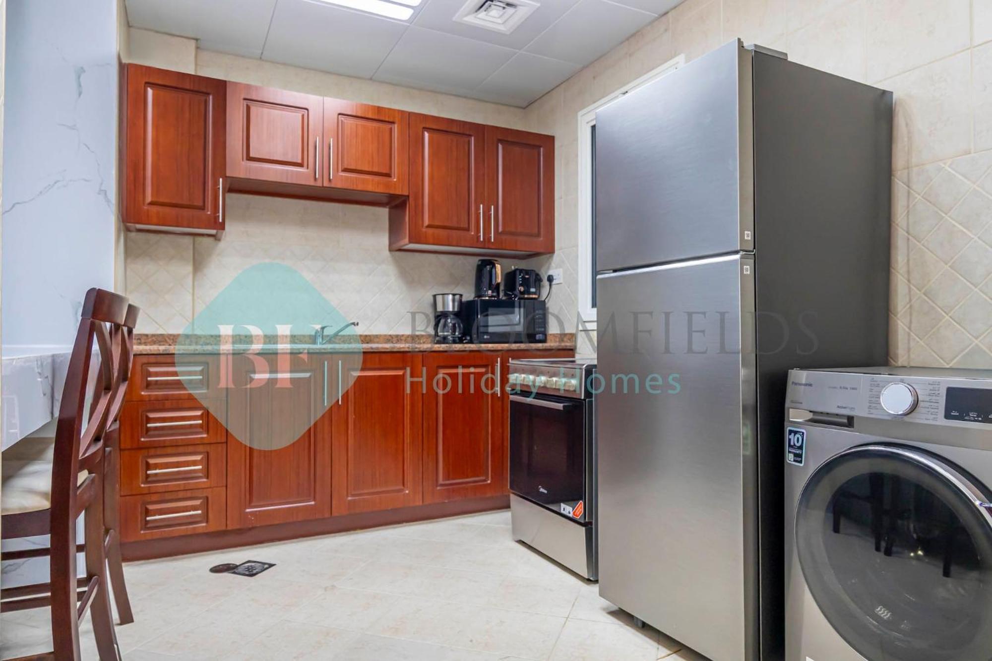 Appartamento Bloomfields Hidden Gem 1Br In Elyacout Tower Abu Dhabi Esterno foto